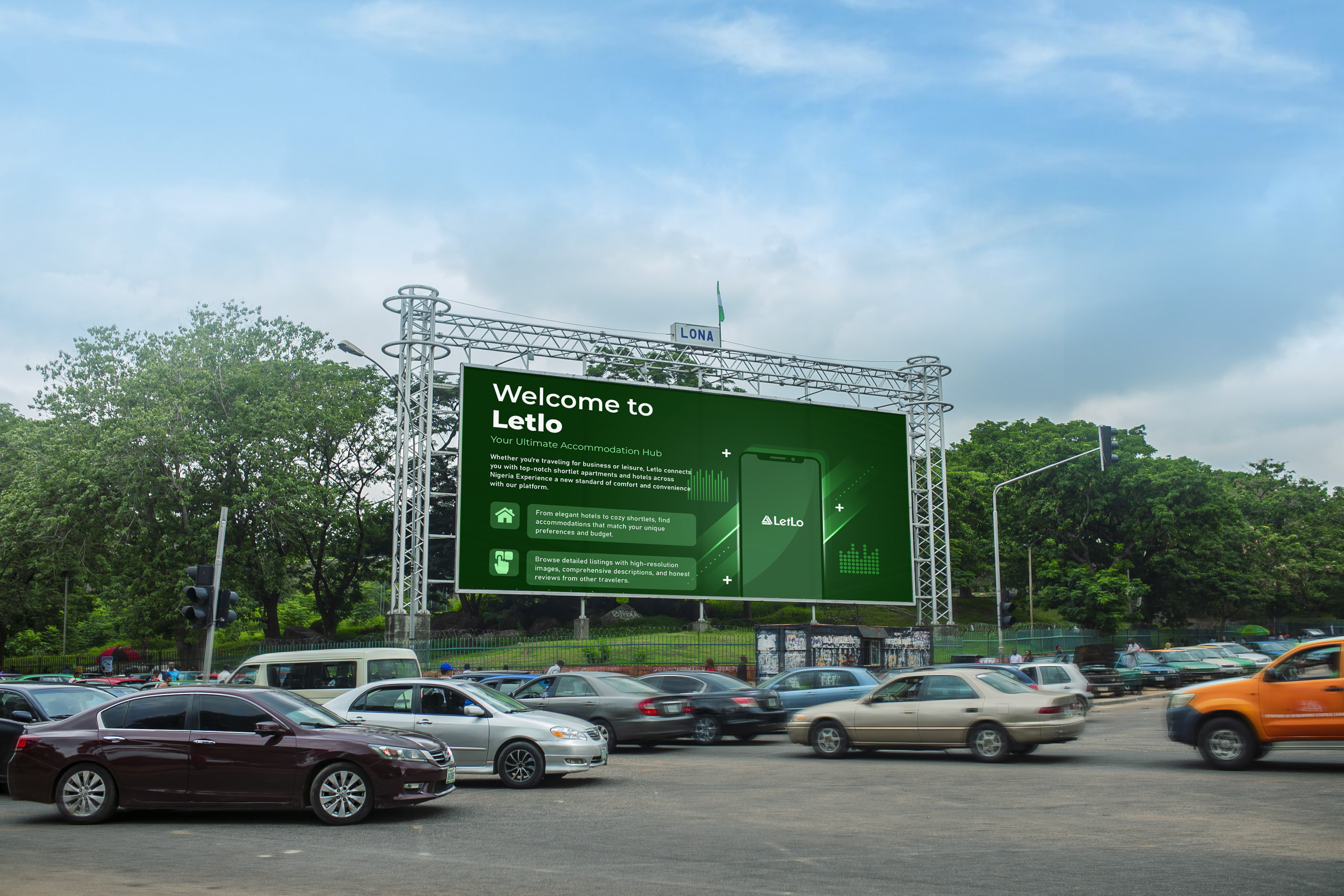 LetLo — Shortlets · Identity System by Blackbird Media