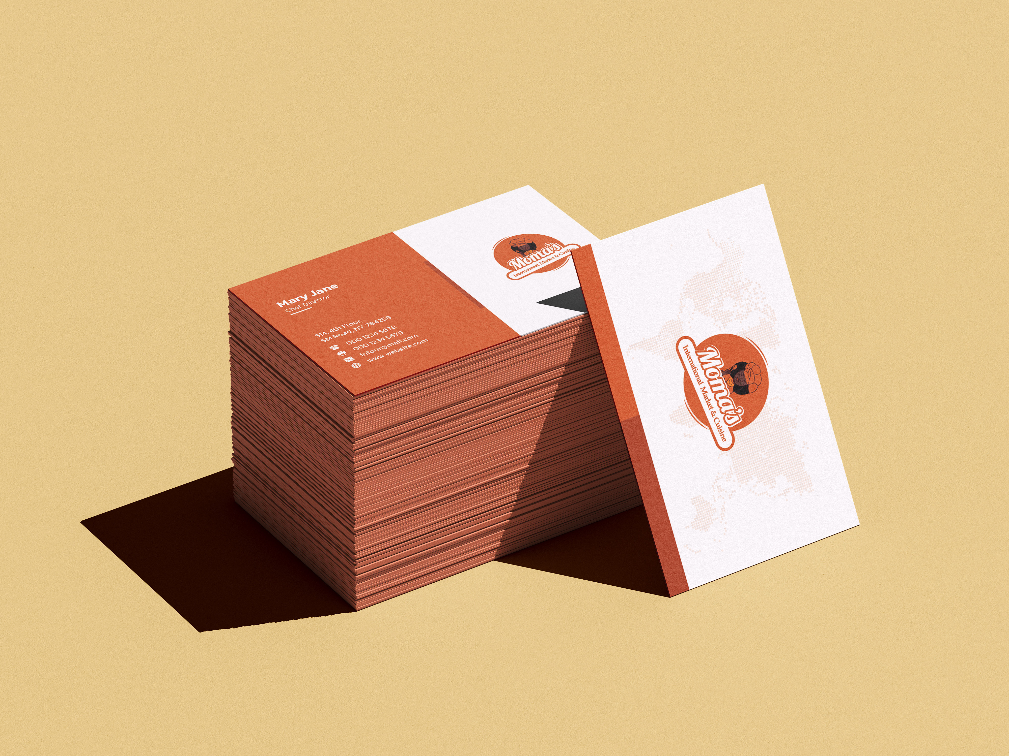 Moma's International Market & Cuisine — Food & Beverage · Identity by Blackbird Media
