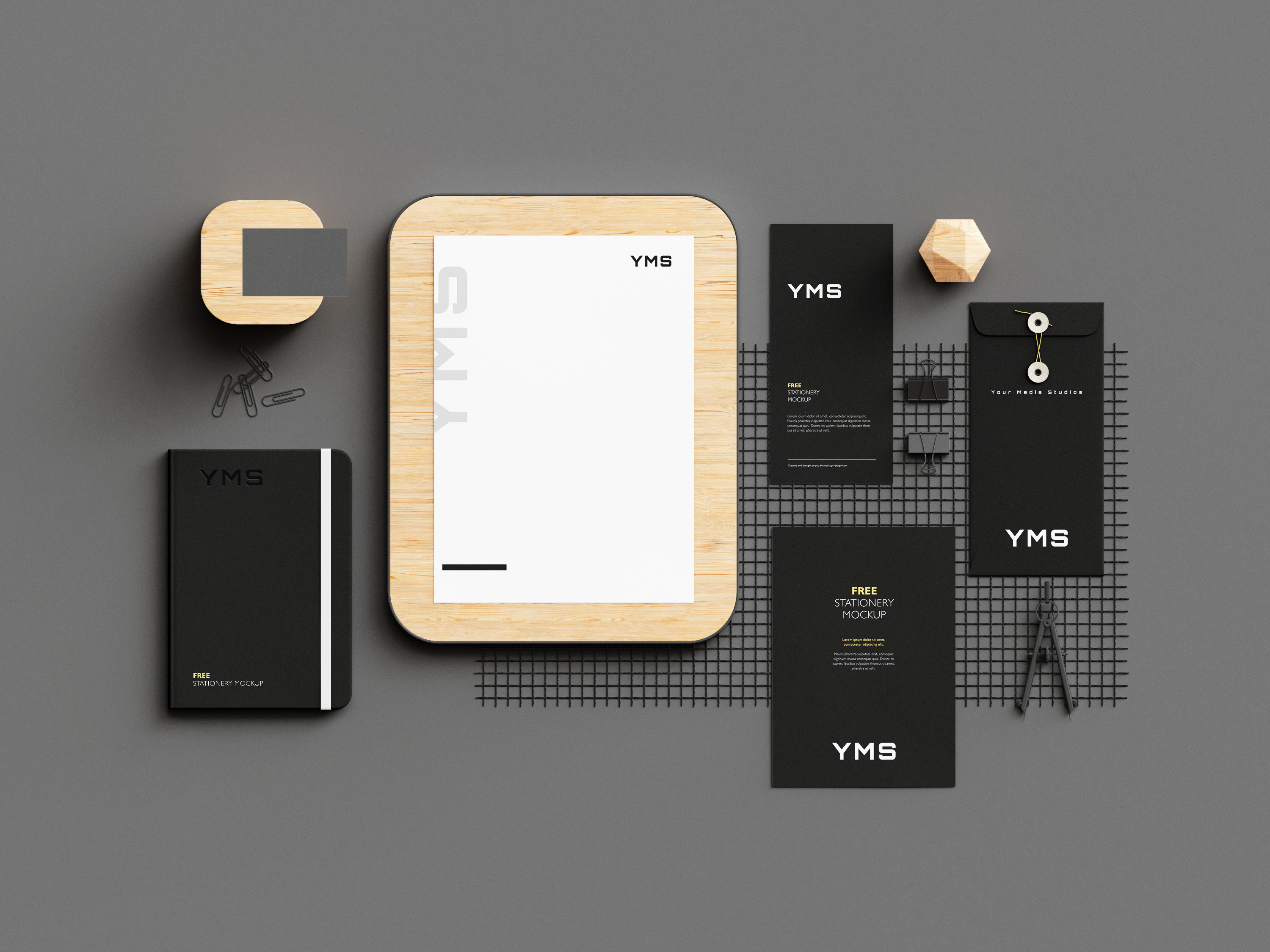 Your Media Studios (YMS) — Media Production · Identity by Blackbird Media